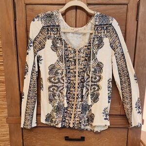 🎁Sundance V-neck Long Sleeve Tee Size S